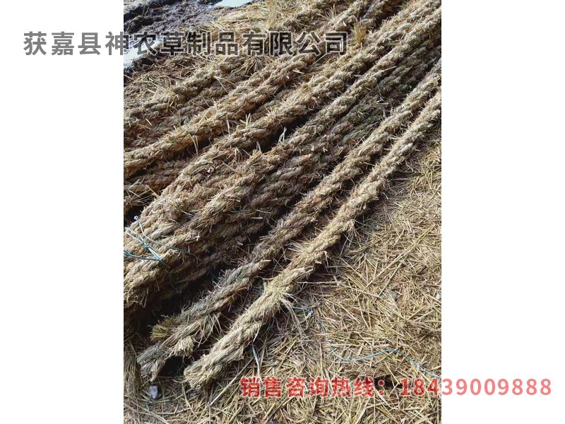 護(hù)坡草繩，護(hù)坡草棒